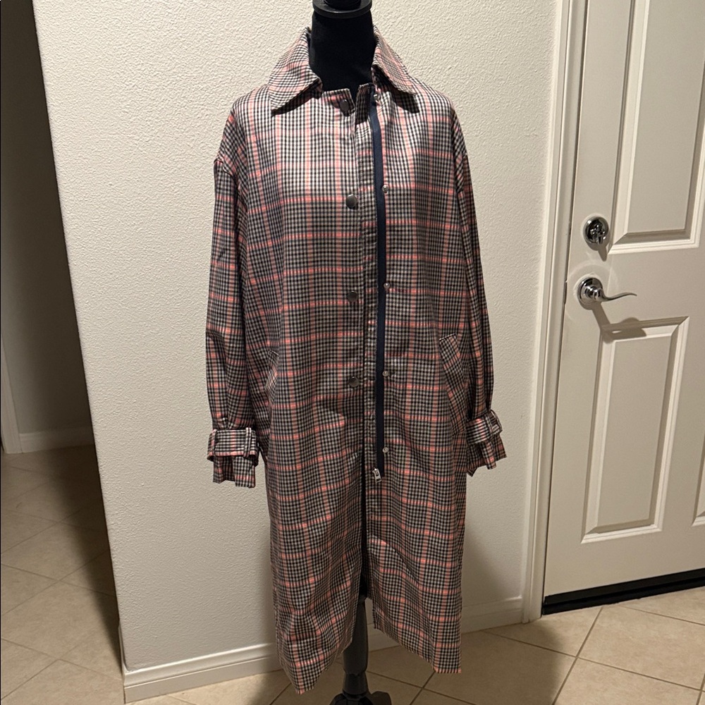 Women’s Plaid Long Coat